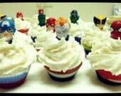 Kids Soap - Mini Marvel Cupcake Goat Milk Soap
