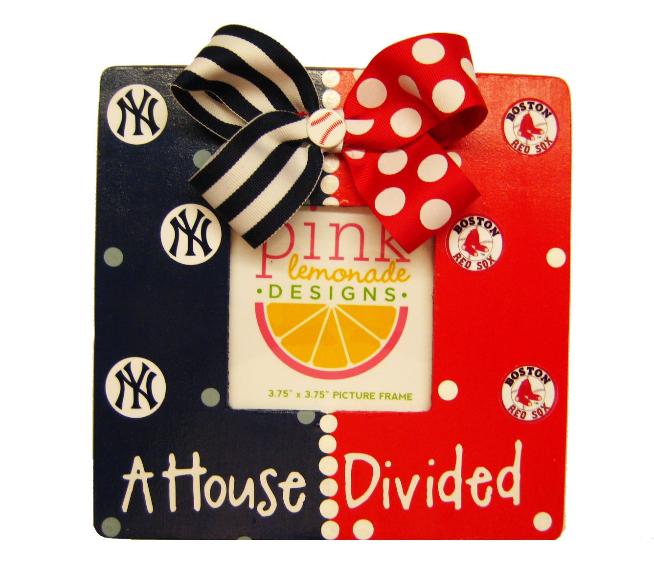 A House Divided Picture Frame Custom for Any teams