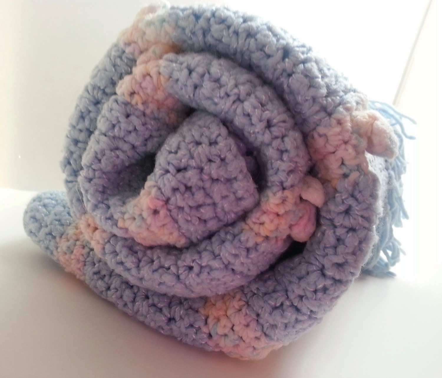 Vintage Pastel Baby Blanket