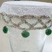 Beaded Glass Cover and Coaster. Spring, Summer, Outdoors, Alfresco, Picnics. Home Accessories.