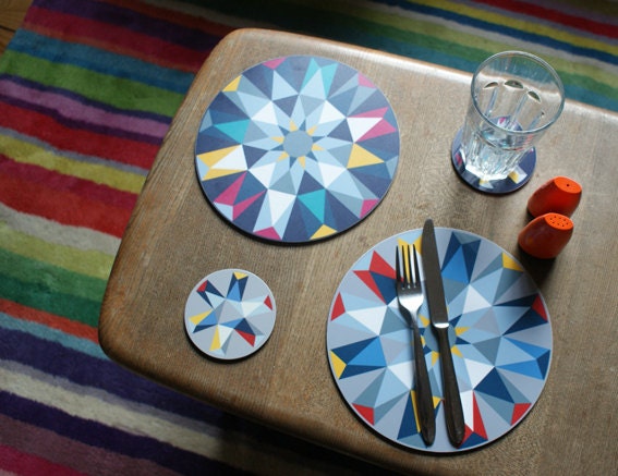 Kaleidoscope Tablemat  set