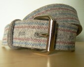 Wool Belt with Stitching