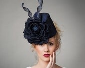 Navy Flower Cocktail
