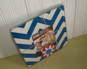 DESTASH SALE Chevron Frame in Black and White Il_170x135