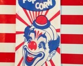 Vintage Derby Hat Clown Popcorn Bags qty 30 Il_170x135