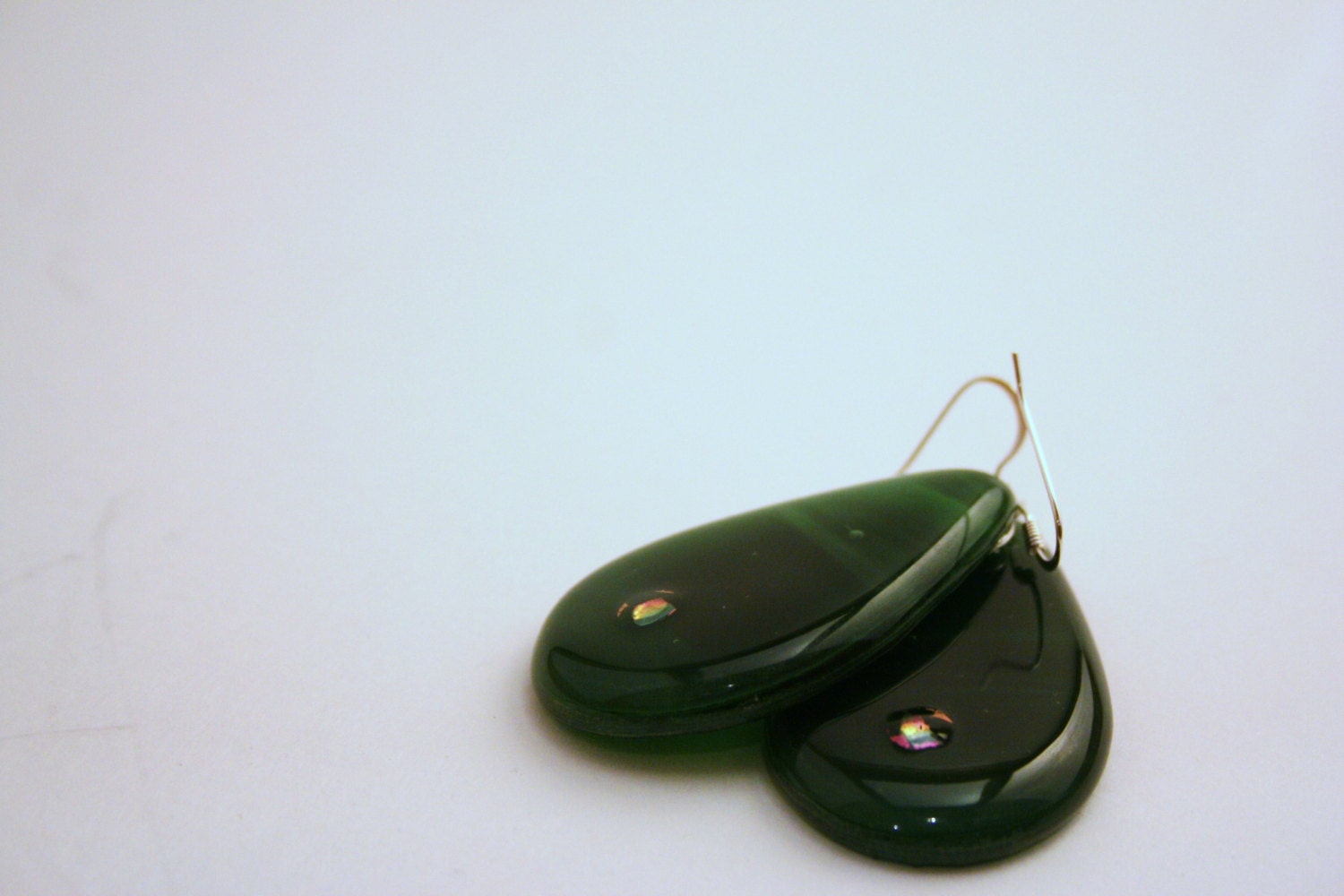 CUSTOM ORDER: emerald earrings