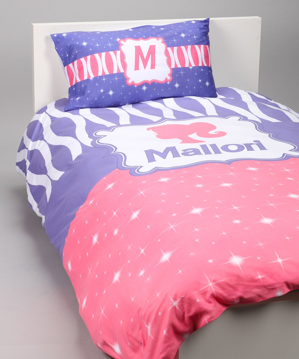 Custom Personaized Twin Duvet with Pillowcase (Other Sizes/Designs Available)