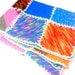 Frank&Olive Bright Retro Inspired Knitted Blanket