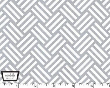 Bekko - Home Décor Cotton Sateen - Tatami Slate - by Trenna Travis from Michael Miller - 1 yard