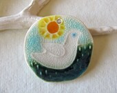 White Dove Pendant