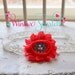 Watermelon Baby Headband, Headband, baby girl headband,Newborn Headband, shabby chic flower headband
