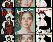 Andy Warhol's Interview, JODIE FOSTER Special Triple Pack,  August 1987... September 1989 ... October 1991 ...