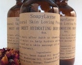 sweet hydrating herbal body oil, 4oz. vegan