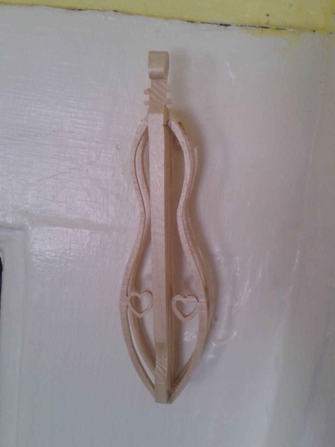 3D Miniature Dulcimer Ornament