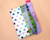 Personalized Crayon Zipper Pouch