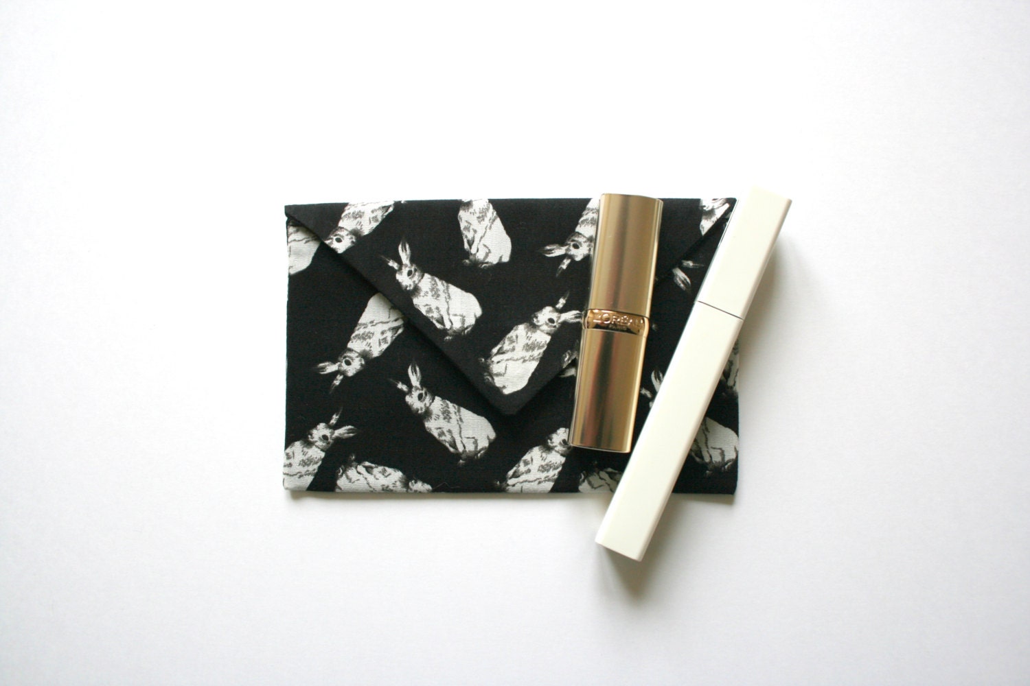 Mini fabric envelope (passport, make up, ID... pouch)