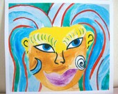 Original The Goddess Within - Small 4.5 x 4" Art Print