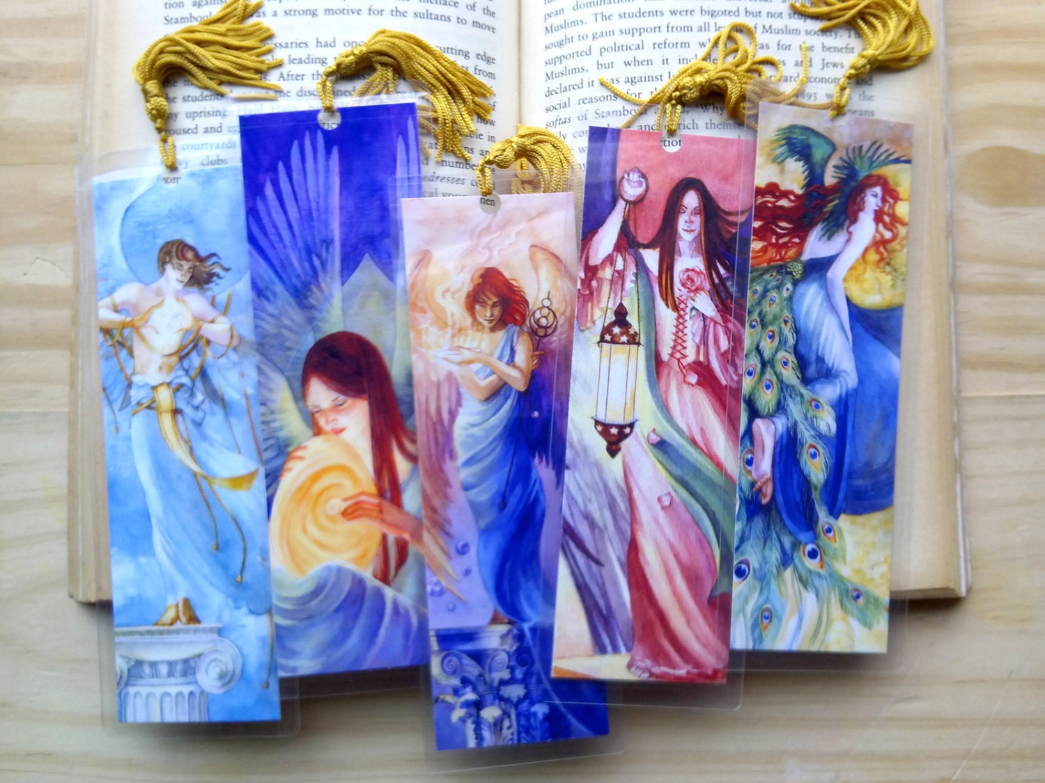 Angel Fantasy Art Bookmark: