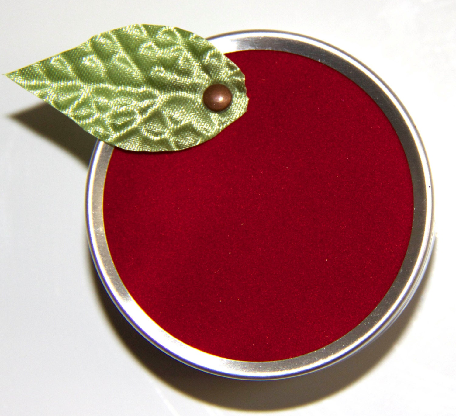 Set of 12 Apple Favor Tins in Red Velvet: for Teacher Appreciation Week/Day, Snow White Party Il_170x135