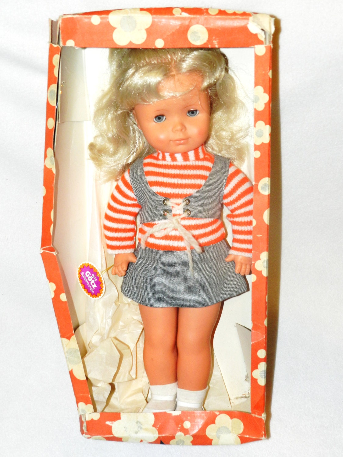 Vintage Western Germany GOTZ Puppe Doll