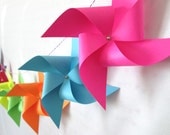 Pinwheel Banner or Garland Custom Made