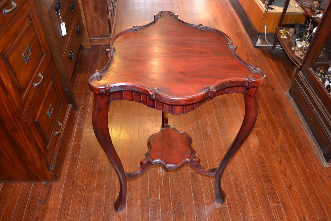 Mahogany Plant Stand / Victorian Flower Stand