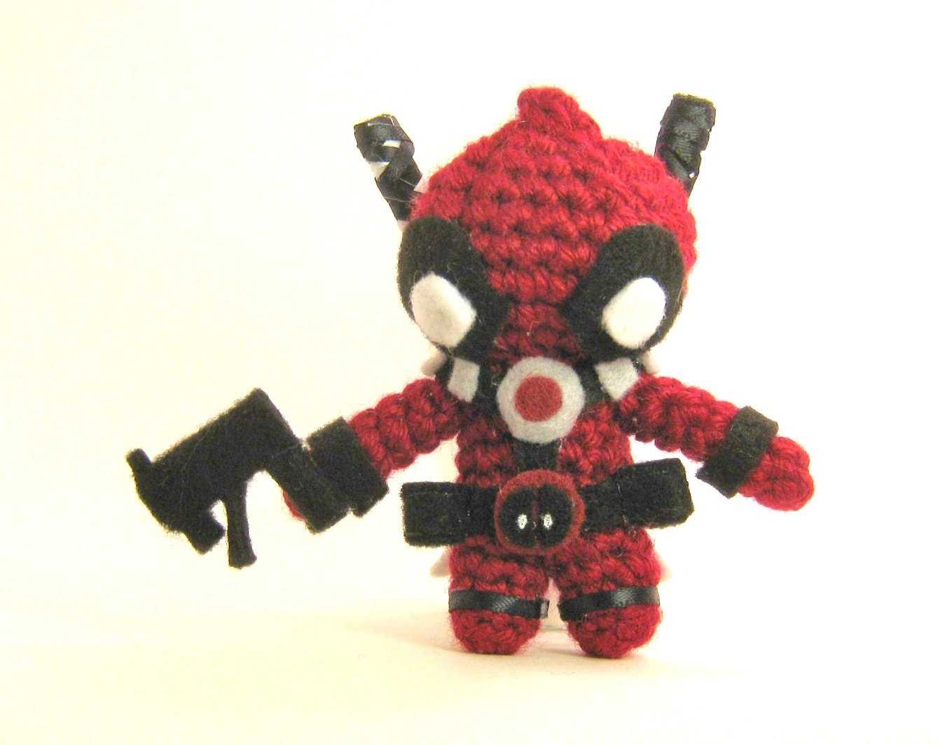 Deadpool Marvel Comics Crochet Amigurumi Doll