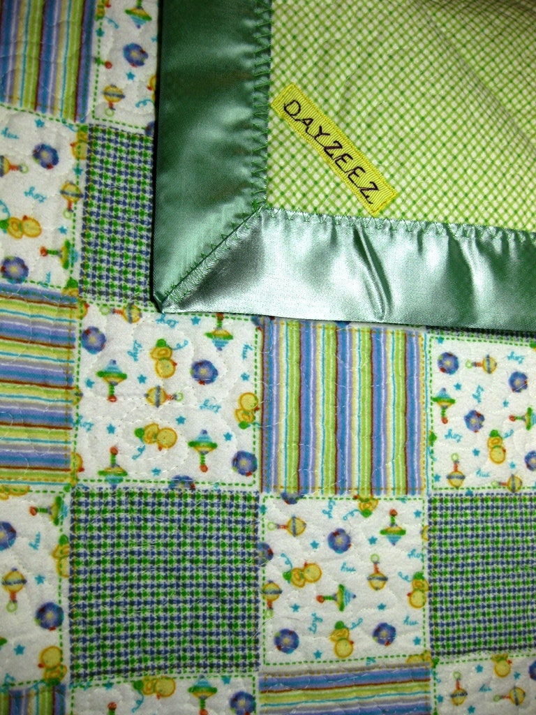 Girl Baby Kids Boy Duck Nursery Bedding Ducks Blanket Crib Stroller Rattle