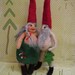 MATURE Naked felted naughty gnome wife with skirt, needle felted nekked lady, humor gift