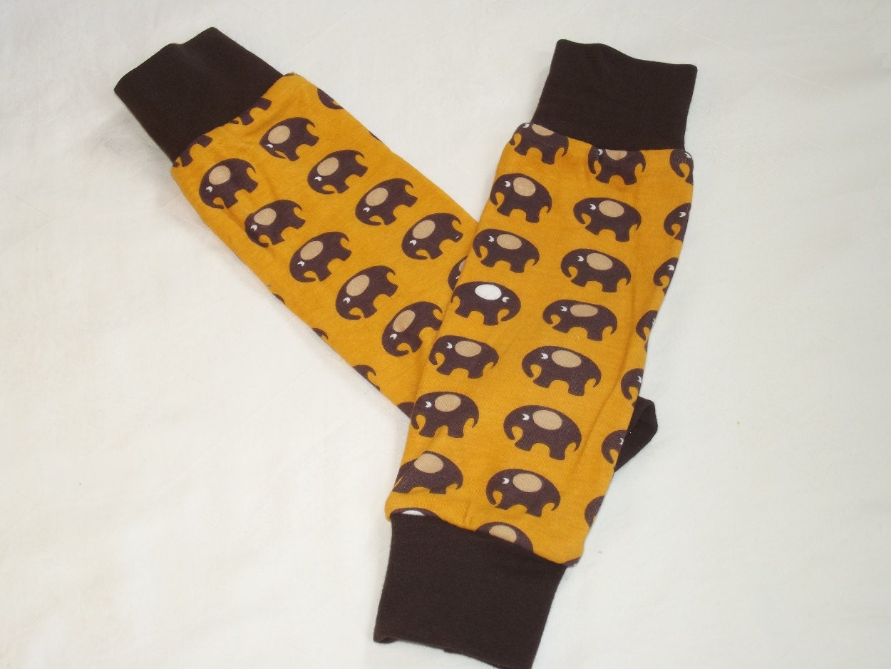 ELEPHANT s little warm lining Knit Legwarmers for Babies and Kids Sz 3Mth to 3Years