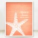 Starfish Connection - Custom Beach Wedding Date and Name Print - 8x10 - Personalized Wedding Gift - Bridal Shower Gift - Engagement Present