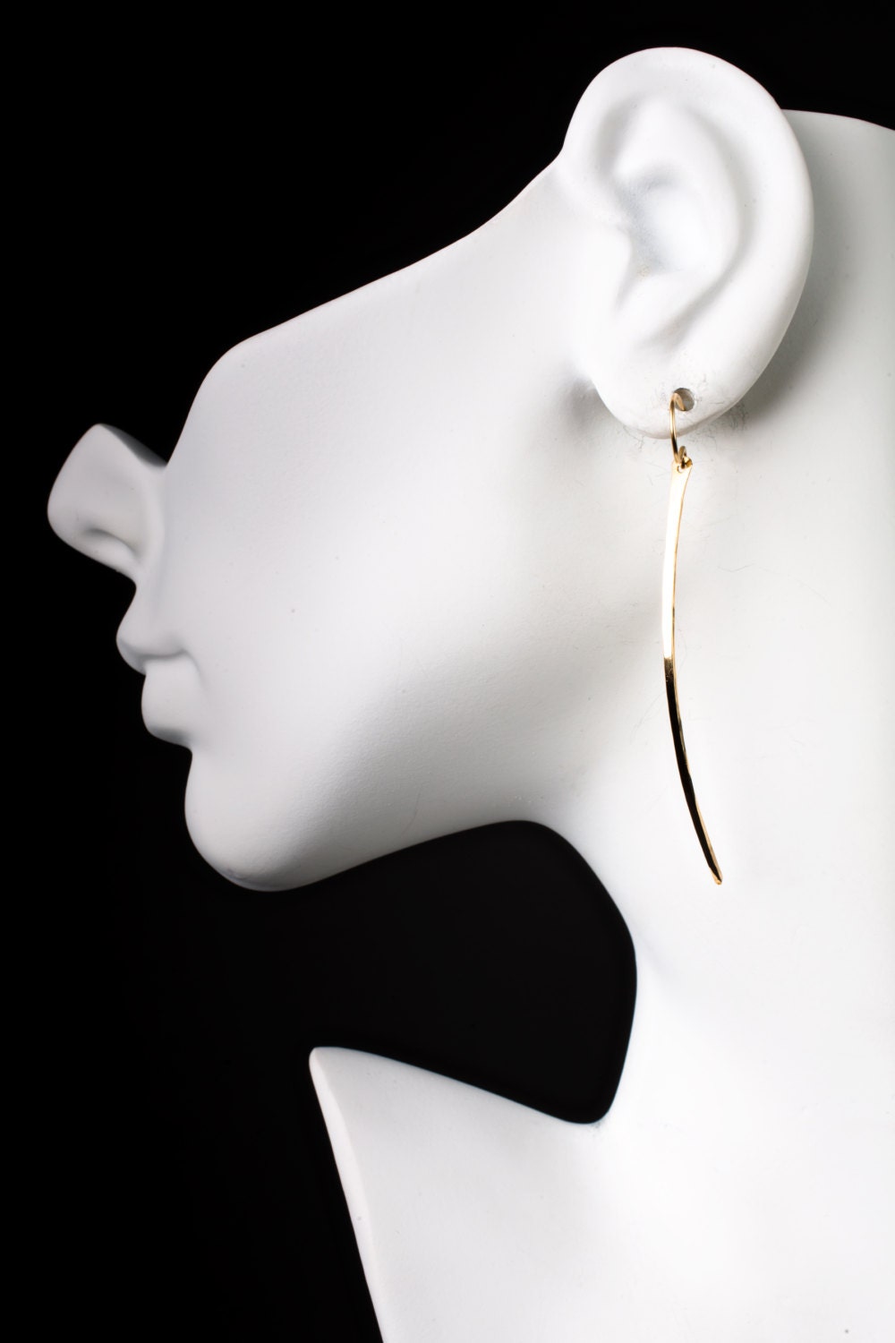 Samurai Curve Earrings in 14K Gold Fill Spring / Summer 2013