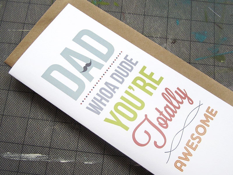 Father's Day, Awesome Dad Card