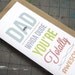 Father's Day, Awesome Dad Card