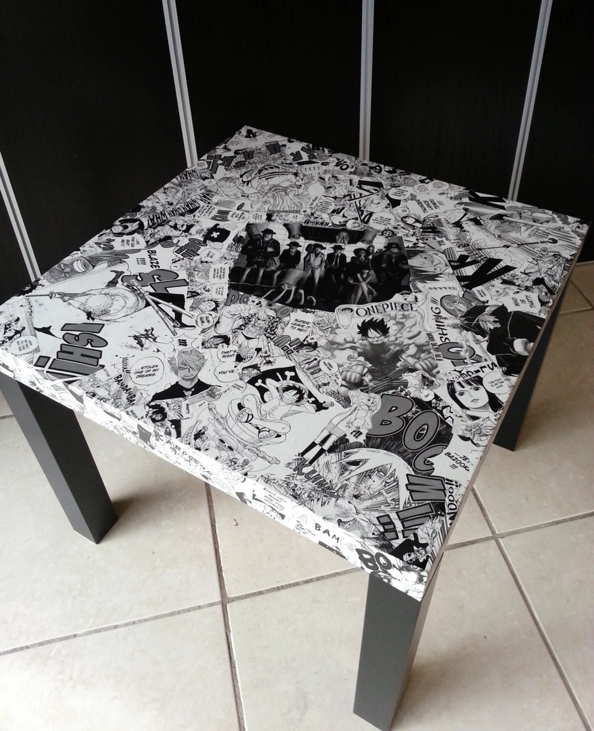 One Piece Manga 2 Collage Table FREE SHIPPING USA