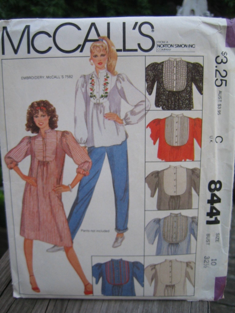 1983 McCall's 8441 Sewing Pattern