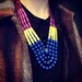 SALE Solstice /// bib necklace