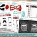 Vintage Little Man Mustache Birthday Party Pack  with 30 items