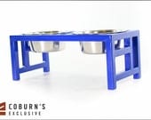 Elevated Dog Feeder, Bowl Holder, Modern 6 inch