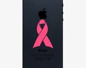 Awareness Ribbon Mini/Cell Phone Vinyl Decal Sticker - ANY Color