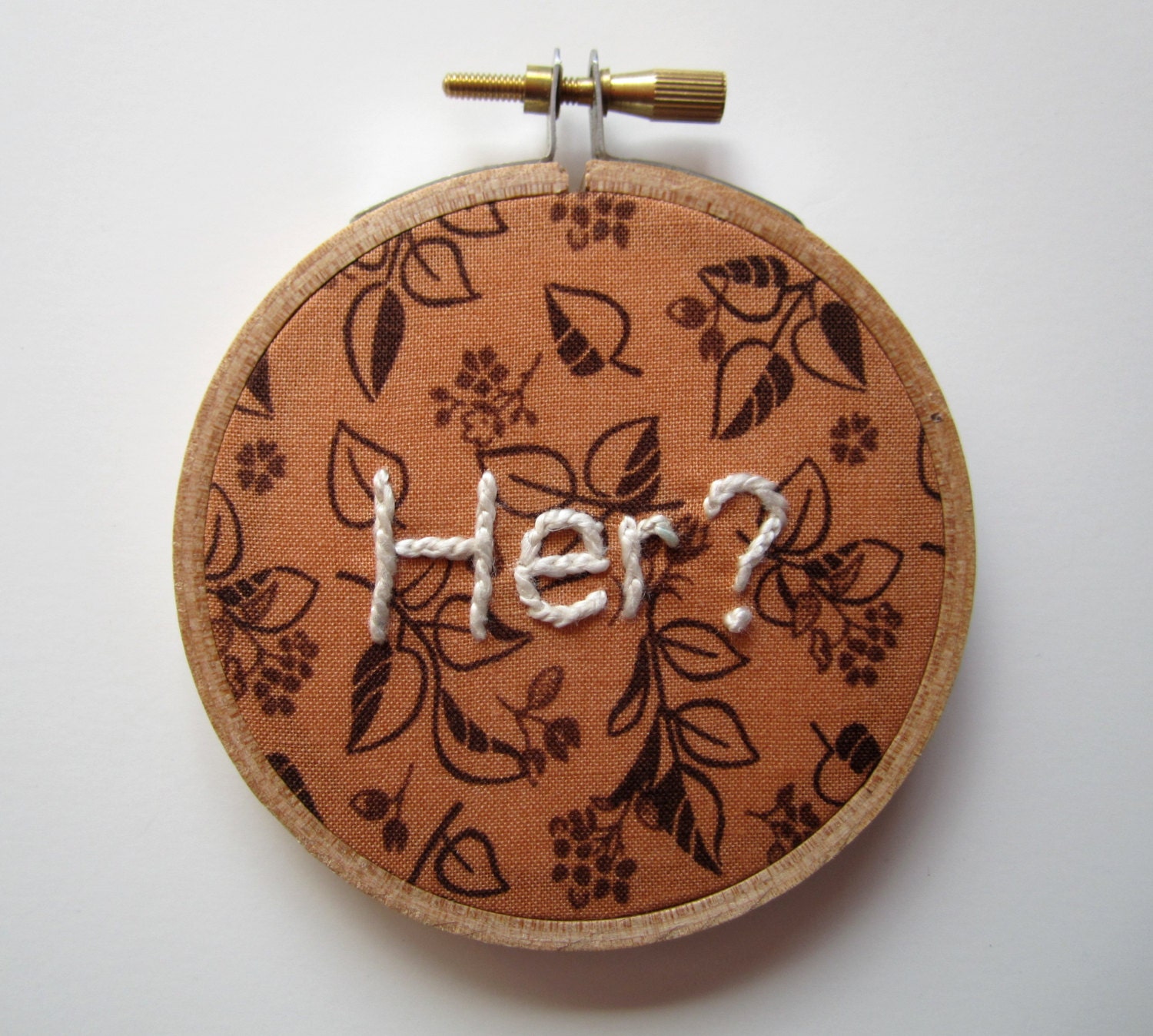 Ann Veal (aka Her, Bland, Egg, Plant) - Arrested Development Embroidery