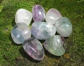 Fluorite Tumbled Gemstone Crystal - 1 piece Medium Size