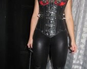 Leather Underbust Corset