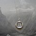 This Is My Destiny - wax seal necklace - sea oats inspirational antique wax seal jewelry in fine silver