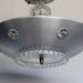 Aluminum Pendant Light, 1930's