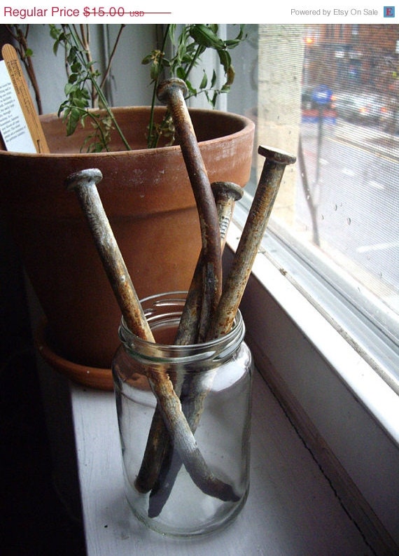 SALE Salvaged Nails from a Barn