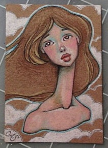 ACEO original color pencil drawing 14 of 20