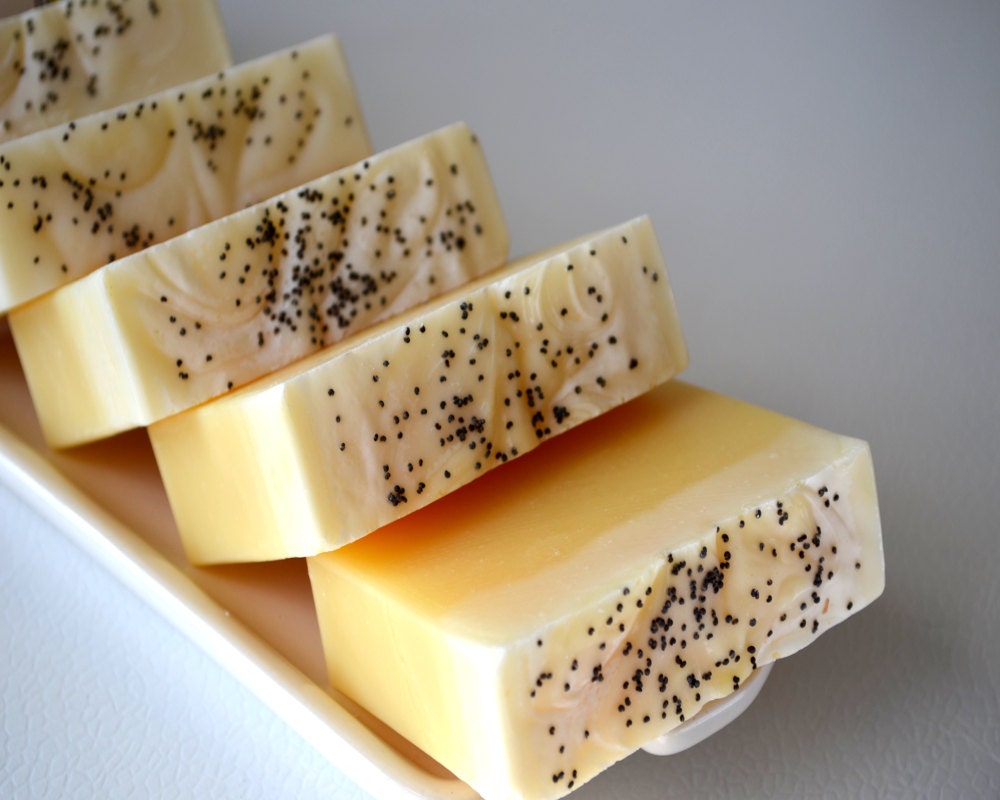 Soap - Handmade Soap - LEMONGRASS Soap - Natural Soap - Cold Process Soap - Vegan Soap