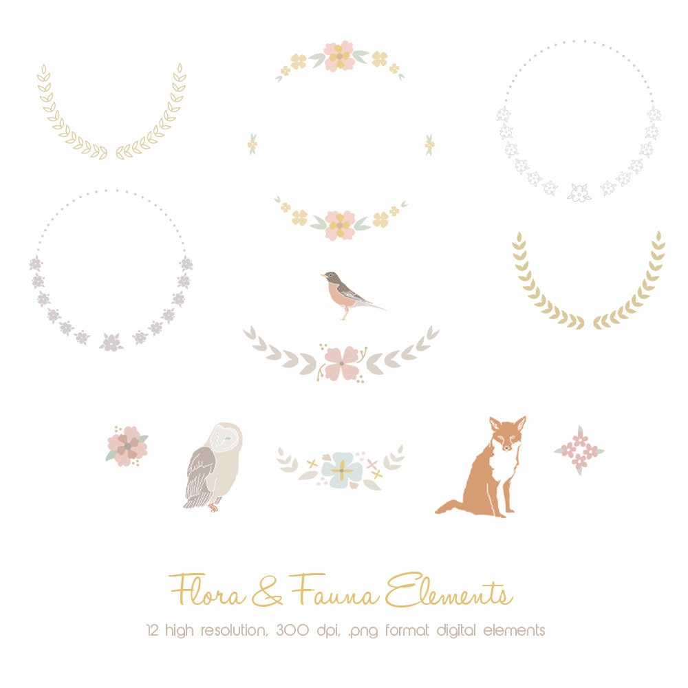 FLORA AND FAUNA Digital Elements