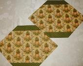Welcome Pineapple Americana Placemats Set of FOUR
